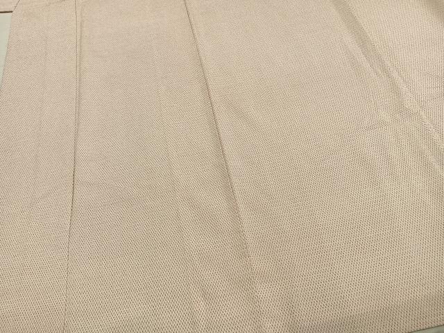 平和屋着物▽本塩沢 単衣 蚊絣 正絹 逸品 AABD0040fy