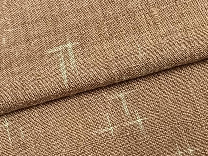 平和屋着物▽上質な紬 単衣 十字絣 正絹 逸品 AABD0051fy