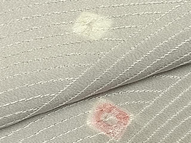 平和屋着物▽上質な小紋 単衣 絞り 散らし文 正絹 逸品 AABD0083fy
