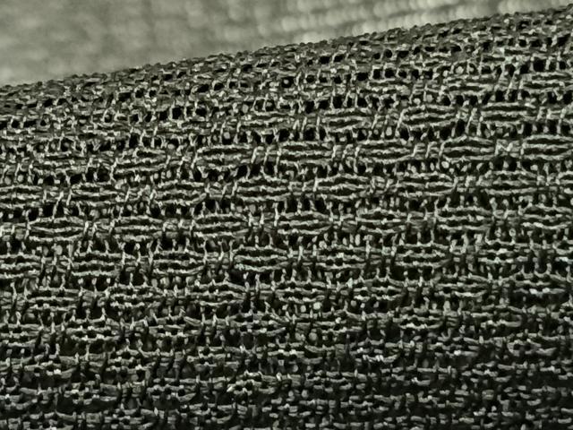 平和屋着物▽男性 長羽織 スリーシーズン 春夏秋 塵除け 黒地 正絹 逸品 AABD0086fy