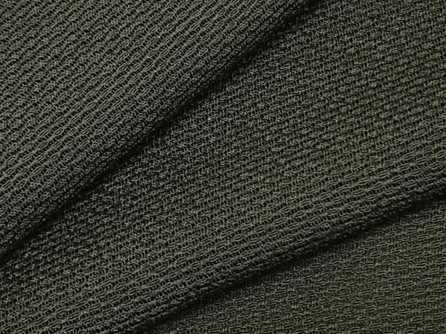 平和屋着物▽男性 長羽織 スリーシーズン 春夏秋 塵除け 黒地 正絹 逸品 AABD0086fy