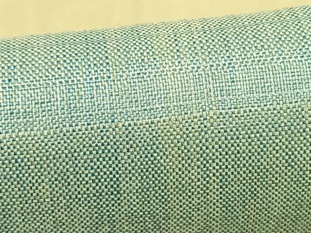 平和屋着物▽上質な紬 単衣 横段文 正絹 逸品 AABD0104fy