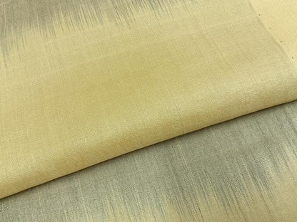 平和屋着物▽上質な紬 単衣 横段文 正絹 逸品 AABD0104fy