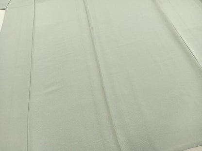 平和屋着物▽上質な色無地 単衣 蕎麦切色 正絹 逸品 AABD0126fy