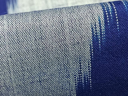 平和屋着物▽上質な紬 単衣 幾何学文様 正絹 逸品 AABD0129fy