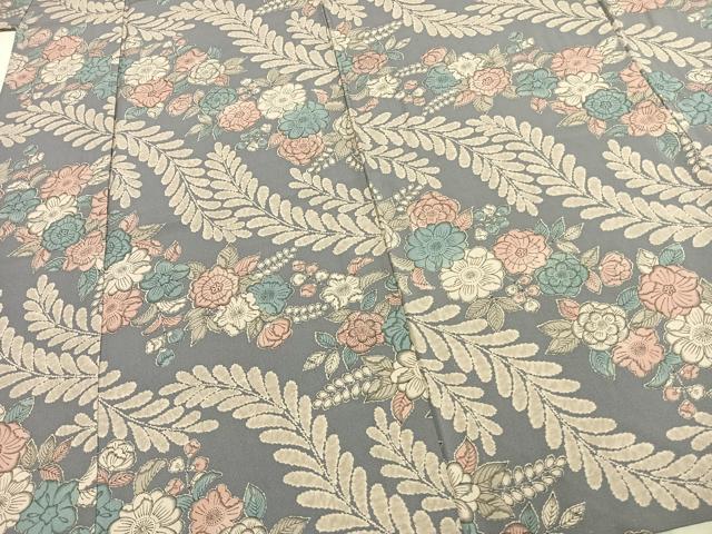 平和屋着物▽上質な小紋 単衣 辻が花 正絹 逸品 AABD0146fy