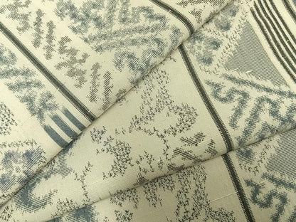 平和屋着物▽上質な紬 単衣 間道 正絹 逸品 未使用 AABD0160fy