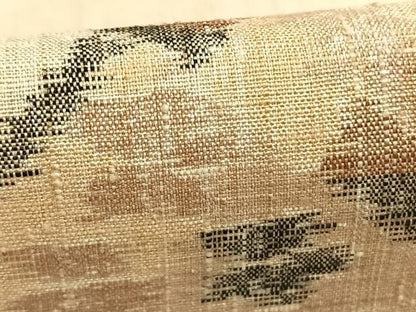 平和屋着物▽上質な紬 単衣 巻物 正絹 逸品 未使用 AABD0177fy
