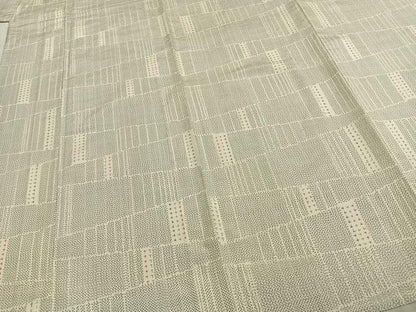 平和屋着物▽上質な紬 単衣 切嵌文 正絹 逸品 AABD0183fy