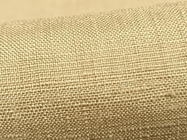 平和屋着物▽男性 本場結城紬 重要無形文化財 単衣 色無地 枯色 正絹 逸品 未使用 AABD0199fy