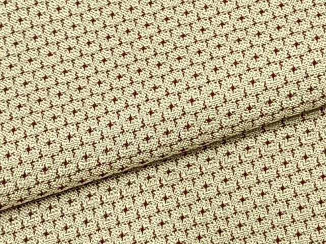 平和屋着物▽上質な紬　単衣　100亀甲　総詰め　正絹　逸品　AABD0216fy