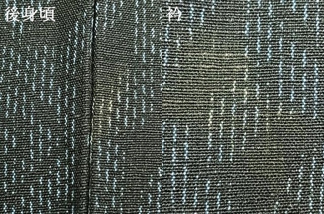 平和屋着物▽結城紬 単衣 市松文様 証紙付き 正絹 逸品 AABD0236fy