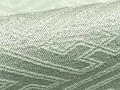 平和屋着物▽上質な色無地 単衣 紗綾形地紋 千草鼠色 正絹 逸品 AABD0250fy
