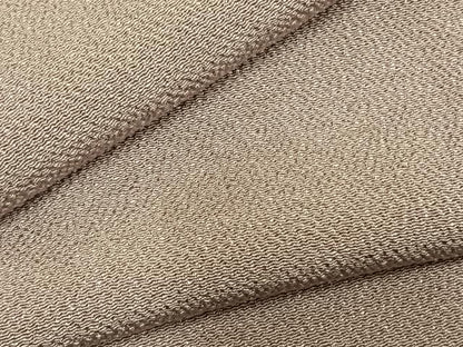平和屋着物▽上質な色無地 単衣 鳩羽鼠色 鬼しぼ縮緬 正絹 逸品 AABD0251fy
