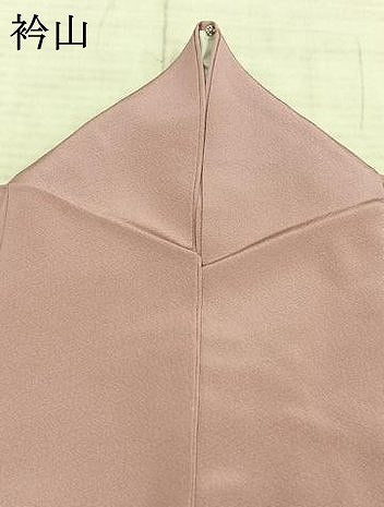 平和屋着物▽上質な色無地 単衣 石竹色 正絹 逸品 AABD0270fy