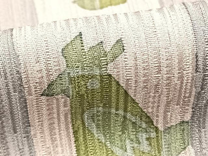 平和屋着物▽上質な小紋 単衣 間道 正絹 逸品 未使用 AABD0282fy