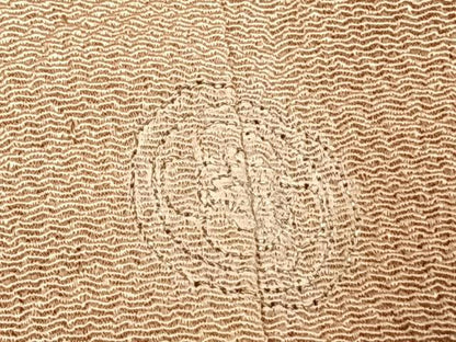 平和屋着物▽訪問着 単衣 総刺繍 舞花文 鬼しぼ縮緬 正絹 逸品 AABD0285fy
