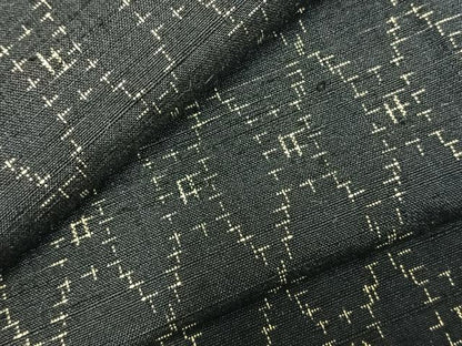 平和屋着物▽上質な紬 単衣 立涌文 正絹 逸品 AABD0294fy