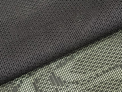 平和屋着物▽道行コート スリーシーズン 春夏秋 塵除け 流水文 ロング丈 正絹 逸品 AABD0304fy