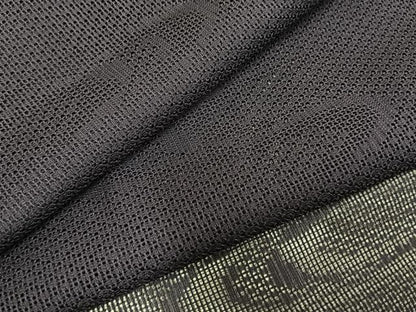 平和屋着物▽道行コート スリーシーズン 春夏秋 塵除け 流水文 ロング丈 正絹 逸品 AABD0304fy