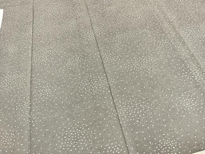 平和屋着物▽江戸小紋 単衣 散らし文 正絹 逸品 AABD0305fy