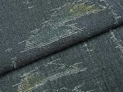 平和屋着物▽小紋 単衣 風景文 AABD0308fy