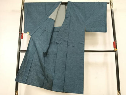 平和屋着物▽男性　小紋　単衣　アンサンブル　110亀甲　総詰め　AABD0309fy