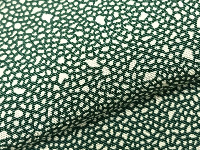 平和屋着物▽江戸小紋 単衣 散らし文 正絹 逸品 AABD0310fy