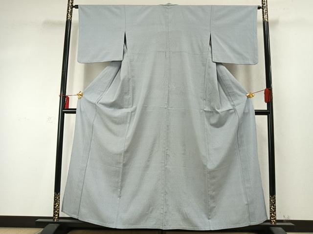平和屋着物▽本塩沢　単衣　蚊絣　正絹　逸品　AABD0335fy 平和屋着物▽本塩沢 単衣 蚊絣 正絹 逸品 CAAV3761dyの通販 by 平和屋