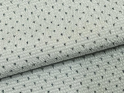 平和屋着物▽本塩沢 単衣 蚊絣 正絹 逸品 AABD0335fy