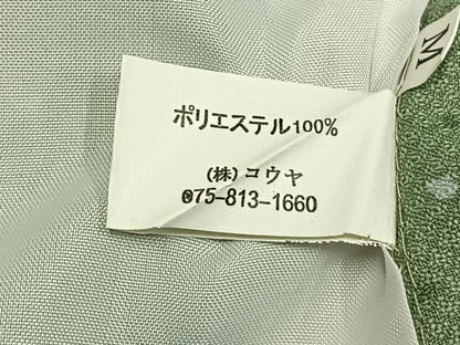平和屋着物▽小紋 単衣 蔦の葉丸文 洗える着物 AABD0355fy