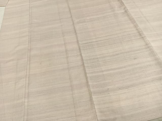 平和屋着物▽上質な紬 単衣 霞文 正絹 逸品 AABD0378fy