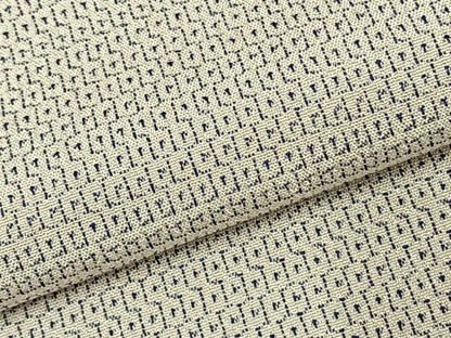 平和屋着物▽本塩沢 単衣 110亀甲 総詰め 正絹 逸品 AABD0385fy