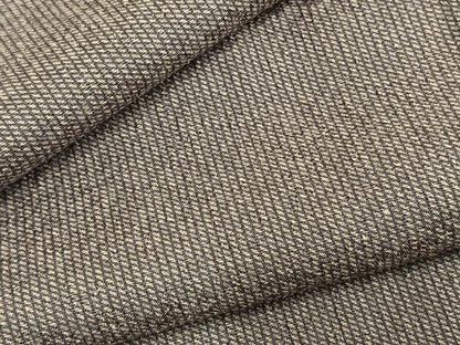 平和屋着物▽上質なお召 単衣 幾何学文 正絹 逸品 未使用 AABD0394fy