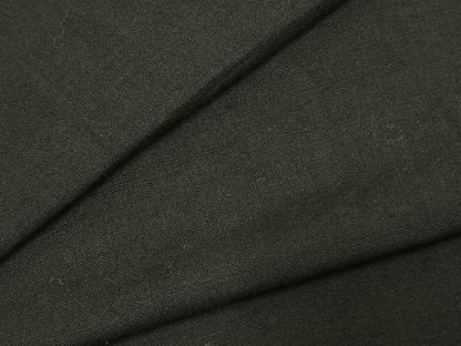 平和屋着物▽男性 黒紋付 単衣 紬地 正絹 逸品 AABD0396fy