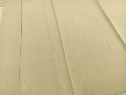 平和屋着物▽上質な色無地 単衣 砥粉色 正絹 逸品 未使用 AABD0405fy
