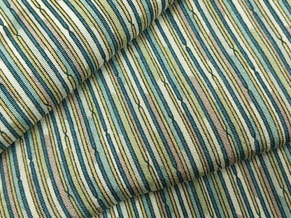 平和屋着物▽上質な小紋 単衣 変わり縞 正絹 逸品 未使用 AABD0423fy