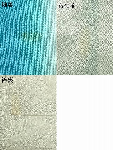 平和屋着物▽訪問着 単衣 舞 銀彩 洗える着物 AABD0429fy