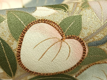 平和屋着物●豪華色留袖 駒刺繍 草花文 暈し染め 金彩 正絹 逸品 AABD0458fy