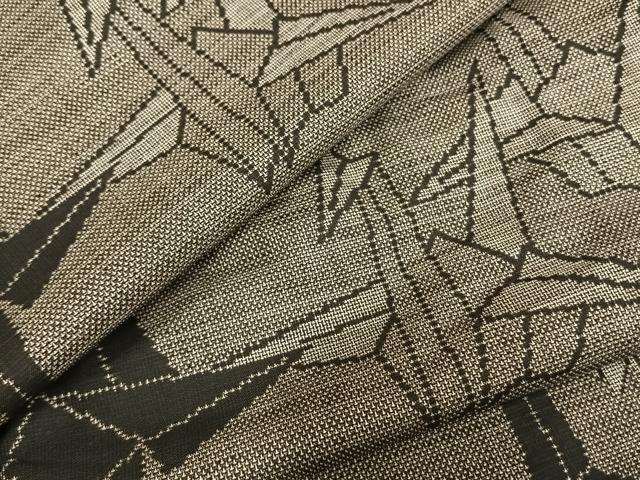 平和屋着物●本場大島紬 折り鶴 正絹 逸品 AABD0474fy