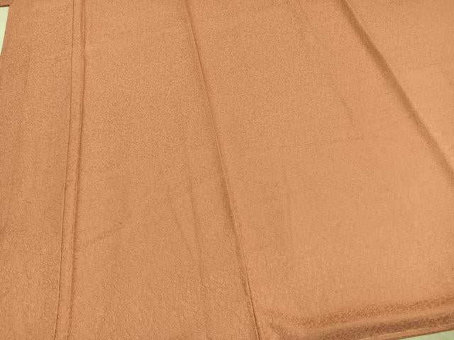 平和屋着物●上質な色無地　東雲色　正絹　逸品　未使用　AABD0478fy