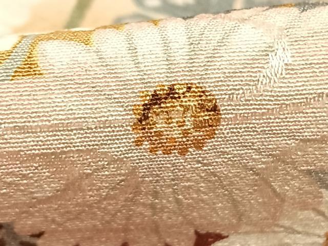平和屋着物●訪問着 草花文 暈し染め 金彩 正絹 逸品 AABD0500fy