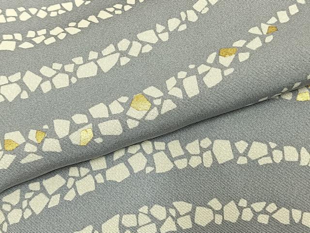 平和屋着物●染色作家　石田凱宣　訪問着　流水文　金彩　正絹　逸品　AABD0552fy 平和屋着物○染色作家 石田凱宣 訪問着 流水文 金彩 正絹 逸品 AABD0552fy