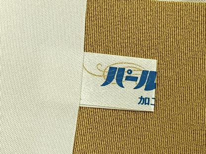 平和屋着物●訪問着　色紙重ね花鳥文　暈し染め　金彩　正絹　逸品　AABD0559fy
