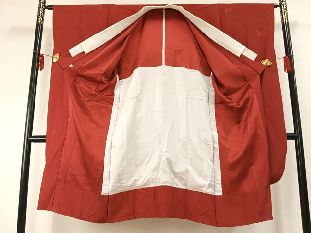 平和屋着物○振袖用長襦袢 無双仕立て 兎 鈴乃屋扱い 正絹 逸品 AABD0613fy