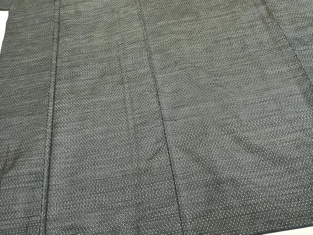 平和屋着物●男性　本場大島紬　亀甲絣　正絹　逸品　AABD0682fy