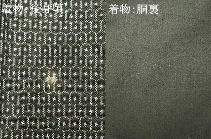 平和屋着物●男性 本場大島紬 アンサンブル 100亀甲 総詰め 正絹 逸品 AABD0698fy