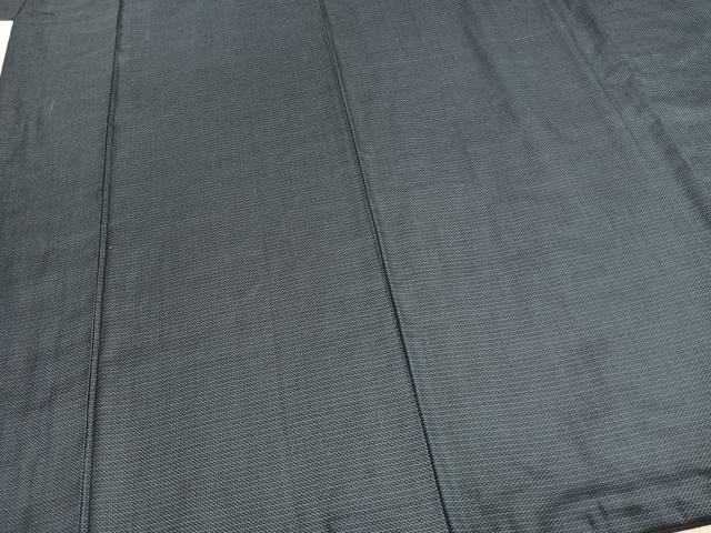 平和屋着物●男性　紬　アンサンブル　亀甲柄　正絹　逸品　AABD0706fy