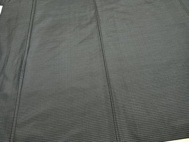 平和屋着物●男性　本場大島紬　アンサンブル　亀甲絣　正絹　逸品　AABD0712fy