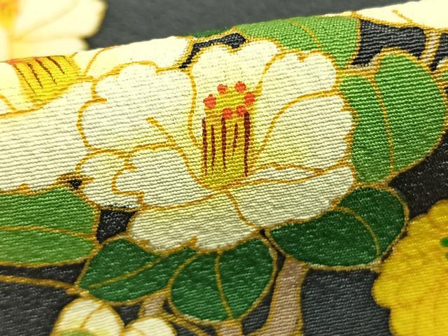 平和屋着物●訪問着 作家物 草花文 暈し染め 正絹 逸品 AABD0715fy